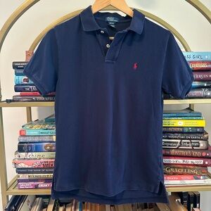 Polo Ralph Lauren Navy Mesh Polo Shirt 👕🐎